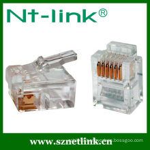 rj12 6p6c cat3 modular plug